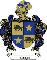 Escudo del apellido Icoaga