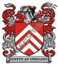 Escudo del apellido Iestyn_ap_gwegant