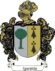 Escudo del apellido Igaralde