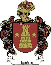 Escudo del apellido Igartina