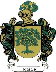 Escudo del apellido Igastue