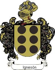 Escudo del apellido Ignesón