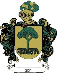 Escudo del apellido Igón