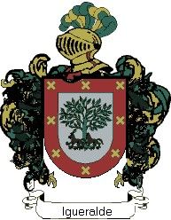 Escudo del apellido Igueralde