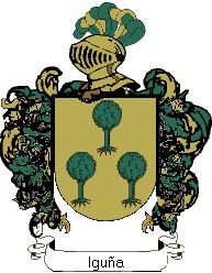 Escudo del apellido Iguña