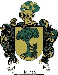 Escudo del apellido Igunza