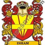 Escudo del apellido Isham