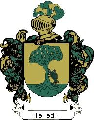 Escudo del apellido Illarradi