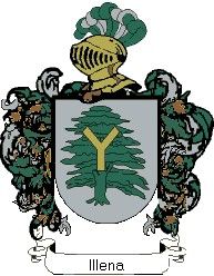 Escudo del apellido Illena