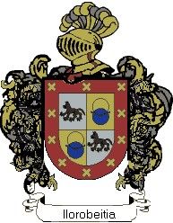 Escudo del apellido Ilorobeitia