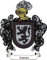 Escudo del apellido Inanes