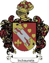 Escudo del apellido Inchaurieta