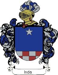 Escudo del apellido Inda