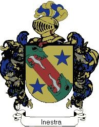 Escudo del apellido Inestra