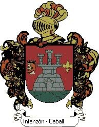 Escudo del apellido Infanzón - caballero