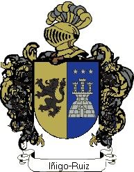 Escudo del apellido Iñigo-ruiz