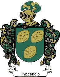 Escudo del apellido Inocencio