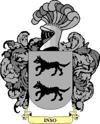 Escudo del apellido Inso