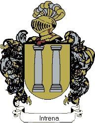 Escudo del apellido Intrena