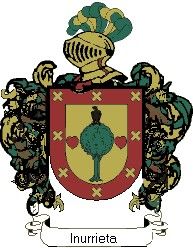 Escudo del apellido Inurrieta