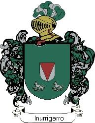 Escudo del apellido Inurrigarro