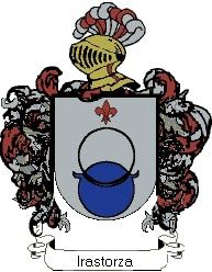 Escudo del apellido Irastorza