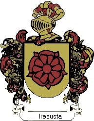 Escudo del apellido Irasusta