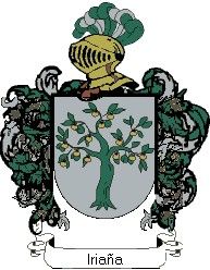 Escudo del apellido Iriana