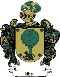 Escudo del apellido Iribe