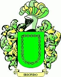 Escudo del apellido Iriondo