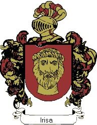 Escudo del apellido Irisa