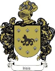 Escudo del apellido Irisis