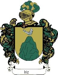 Escudo del apellido Iriz