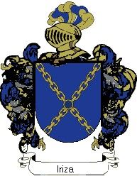 Escudo del apellido Iriza