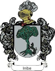 Escudo del apellido Irribe