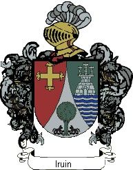 Escudo del apellido Iruin