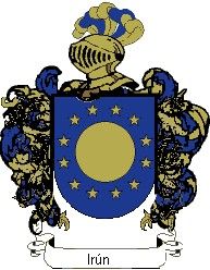 Escudo del apellido Irún