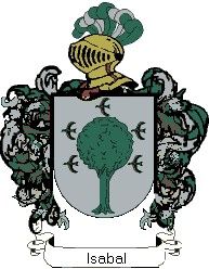 Escudo del apellido Isabal