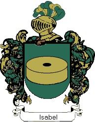 Escudo del apellido Isabel