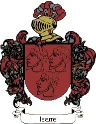 Escudo del apellido Isarre