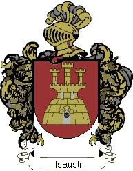 Escudo del apellido Isausti