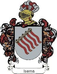 Escudo del apellido Iserna