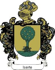 Escudo del apellido Iserte