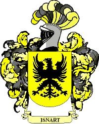 Escudo del apellido Isnart