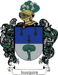 Escudo del apellido Isusquiza