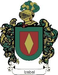 Escudo del apellido Izabal