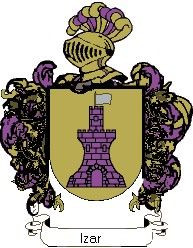 Escudo del apellido Izar