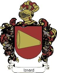 Escudo del apellido Iznard