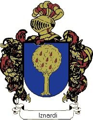 Escudo del apellido Iznardi