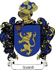 Escudo del apellido Izuardi